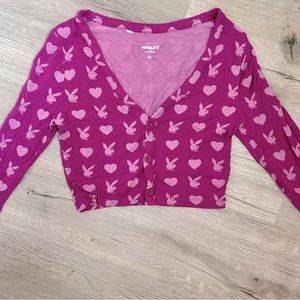 Playboy Pajama top/ sweater